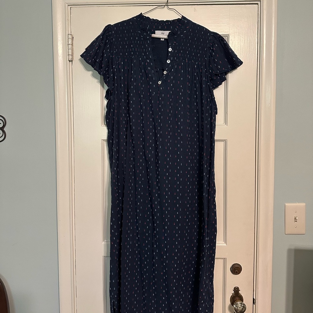 Wallflower Midnight Blue Midi Dress